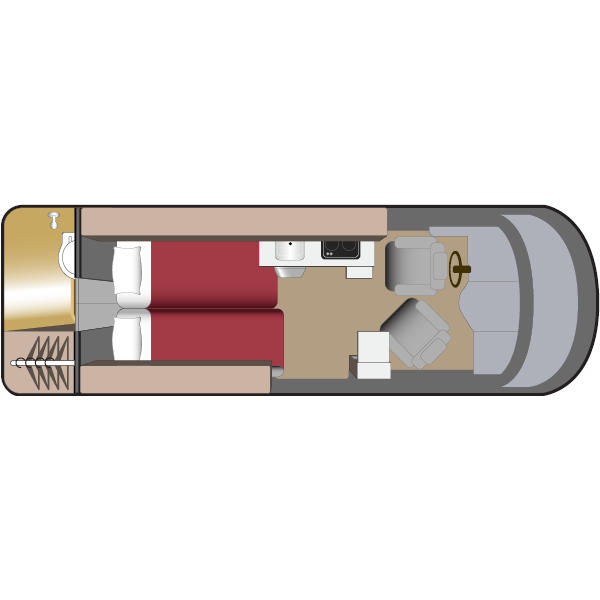 Van Conversion (Camper Van), , floor-plans-night image number 0